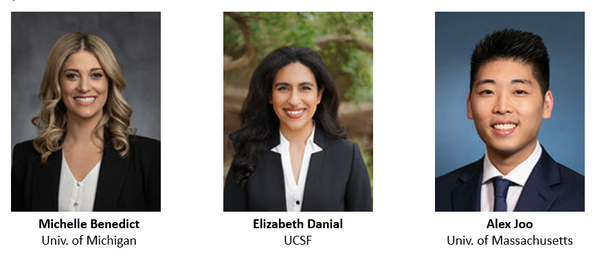 Plastic Surgery Categorical Interns -     Michelle Benedict, 
    Elizabeth Danial, 
    Alex Joo